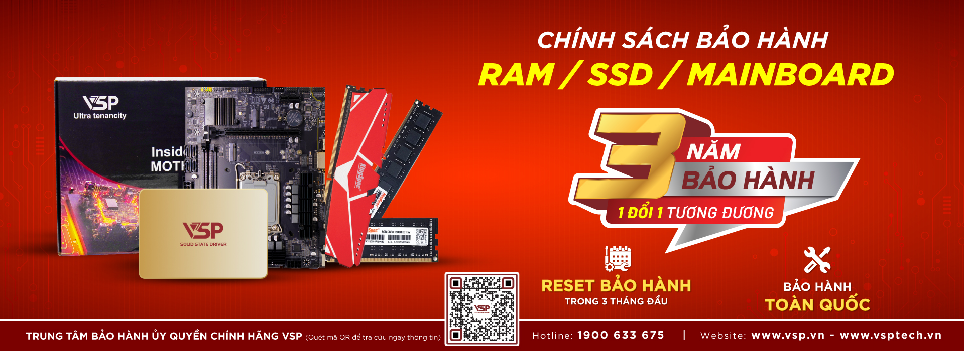 Bảo hành ram SSD MB